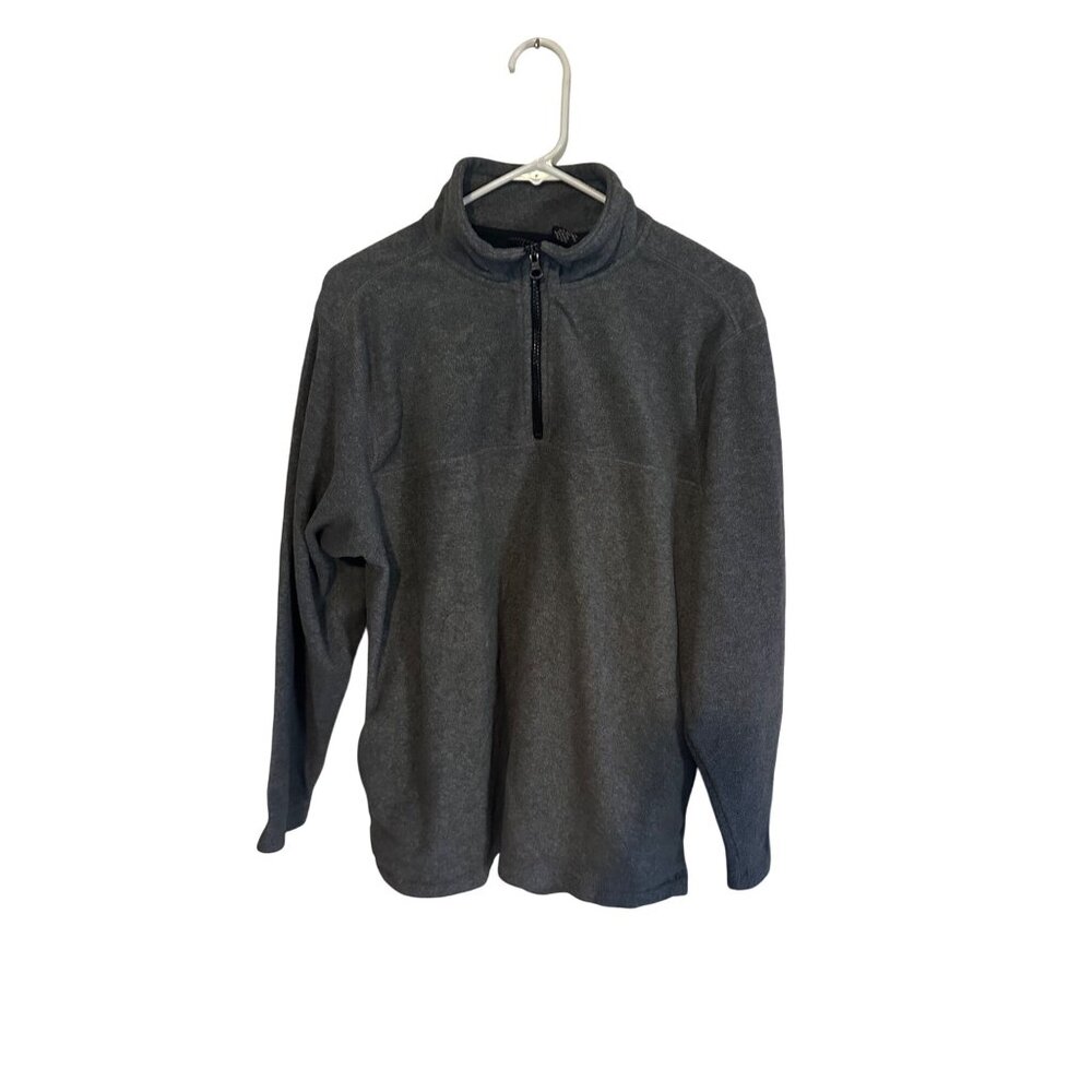 Prospirit gray zip size L pullover shirt
